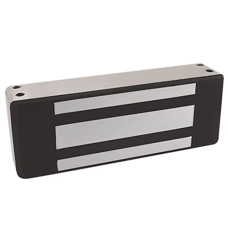 Securitron Maglock, Satin Stainless Steel, 12VDC/24VDC, Stainless Steel M62D-OS